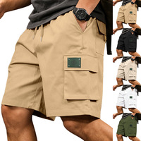 Shorts cargo Gorpcore multi-poches à cordon de serrage OEM ODM certifiés GRS, coupe décontractée, style Old Money, respirants, utilitaires, pour la ville