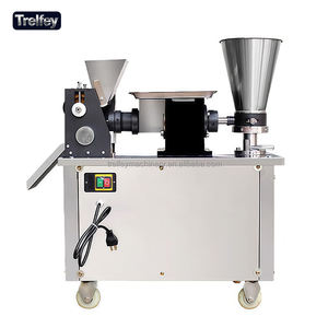 Machine automatique à rouleaux de printemps et à samosas, petite machine commerciale à samosas 220V, formatrice de dumplings antiadhésive - Product Image 3