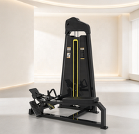 Appareil de musculation multifonctionnel pour la maison avec câble en acier, pour exercices dorsaux, tirage vertical et rameur, avec pile de poids de 75 kg
