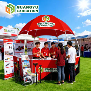 Carpa Hexagonal de Exterior Resistente de 10x10 pies para Ferias Comerciales, Personalizable, con Forma de Domo, Quiosco Publicitario, Mostrador, Toldo - Product Image 2