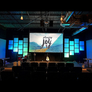 Écran LED d'affichage publicitaire, panneau d'affichage LED, écran vidéo LED, mur vidéo LED, écran LED extérieur P3.91, écran LED extérieur - Product Image 2