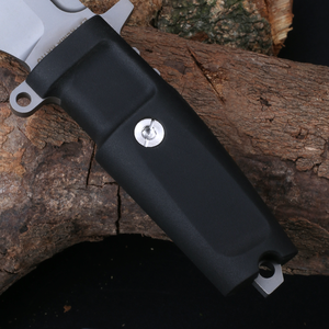 Navaja de Bolsillo Táctica Personalizable para Supervivencia, Hoja de Acero Inoxidable, Mango de Goma, Punta de Gota, Uso Industrial, Caza, EDC, DIY, OEM - Product Image 6