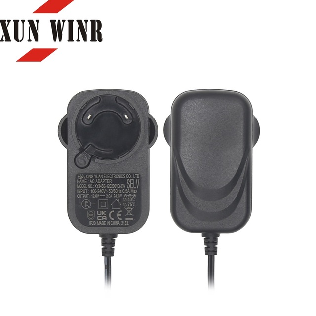 Universal Multi-Plug DC Adaptor 5V 1A 5W PC Material Plug-in Power Adapter for Speaker Router LED Lighting
