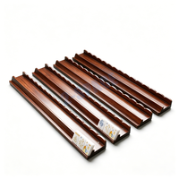 MALADA Supports de jeu de Mahjong en bois de pin foncé avec poussoirs magnétiques 19"20"21" Lot de 4 supports de tuiles de Mahjong américaines