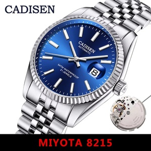 Cadisen 8053 Men's Manual <b>Mechanical</b> <b>Watch</b> Stainless Steel Sapphire Crystal Dial Waterproof 5BAR Business Style - Product Image 1
