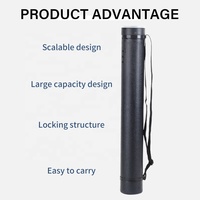 Tir à l'arc flèche Tube arc réglable sac à dos sangle chasse fibre de verre flèches carquois support protecteur extérieur flèche sac de rangement