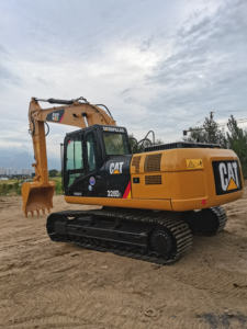 Excavadora de orugas hidráulica Caterpillar CAT320D usada de alta calidad, venta de 20 toneladas, engranaje de Motor de bomba excavadora CAT 320D fino operativo - Product Image 3