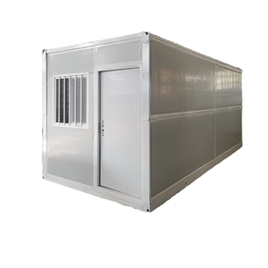 Casa Contenedor Plegable Modular Prefabricada de Acero Cuadrado Transpirable, Diseño Tradicional, 1 Año de Garantía, Uso Hotelero, Superventas - Product Image 1