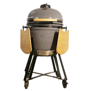Eggkamado - Vente en gros de grills Kamado de luxe de 22 pouces, en céramique, avec chariot, pour barbecue au charbon de bois, pour restaurant extérieur, maison et cuisine - Product Image 1