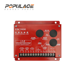 Populace Esc9800 Speed Controller 12V 24V Electronic Governor For Diesel <b>Generator</b> - Product Image 1