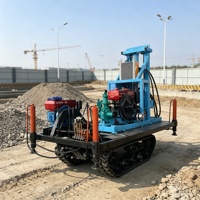 Machine de forage de puits diesel pour puits d'eau ruraux avec moteur durable et service sur site pratique