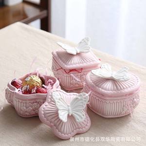 Высококачественная классическая круглая белая животная коробка для безделушки керамическая шкатулка с крышкой - Product Image 6