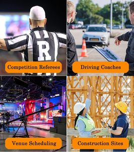Rider Telephone V6 V4 FBI Full Duplex Two-Way Football Coach Judger Arbitrage Earhook Écouteur Football Arbitre Casque Écouteur - Product Image 4