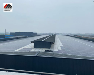 Năng lượng mặt trời mái nhà xây dựng tích hợp quang điện không thấm nước kẽm-nhôm-magiê bọc thép lắp hệ thống 25yrs + Dịch vụ cuộc sống - Product Image 1