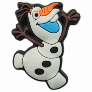 Accessoires de chaussures de luxe Frozens mignon boucles en plastique PVC Anna sabots décorations de chaussures <span class=keywords><strong>Elsa</strong></span> princesse décorations bricolage unisexe - Product Image 4