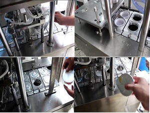 Machine de remplissage et de scellage de gobelets HNOC pour <span class=keywords><strong>eau</strong></span> minérale machine de remplissage automatique de gobelets et de gelées à pleine charge - Product Image 6