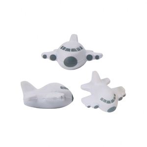 Pelota Antiestrés de Espuma PU con Forma de Avión, Personalizable al por Mayor, con Logotipo y Diseño Personalizados para Eventos de Aviación - Product Image 1