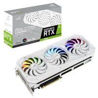 Carte graphique GEFORCE ROG STRIX RTX 3090 24G WHITE GAMING d'occasion, intégrée avec 24 Go de mémoire GDDR6X 384 bits