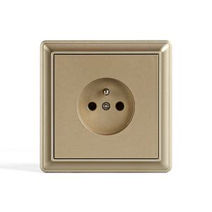 OEM <span class=keywords><strong>Vente</strong></span> Directe d'Usine France Togo Côte d'Ivoire Prise Murale Avec Panneau PC Haute Performance 16A 220V ~ 250V ( Rj45 Disponible) - Product Image 1