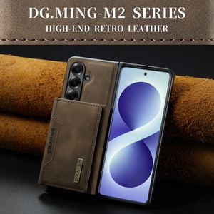 เคสโทรศัพท์หนัง PU แม่เหล็กแบบพับได้ ขายดี สำหรับ Samsung Z Fold 8 Ultra 3 4 5 6 7 พร้อมช่องใส่บัตร ตั้งได้ กันกระแทก - Product Image 4
