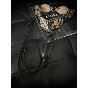 Cinturón de PU con estampado de leopardo Y2K con hebilla de anillo en D para mujer, accesorio de moda. - Product Image 3