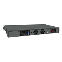 BKHD 19 pouces 1U pare-feu serveur LGA2011 Intel C612/X99 Xeon E5-2650V4 E5-2695V4 8*2.5G 8*10G SFP prise en charge WIFI 4G VPN Linux Pfsen