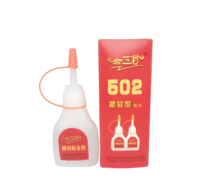 Colle acrylique multi-usages - Adhésif super résistant à séchage instantané en 3 secondes pour applications de construction, chaussures, cuir et carrelage