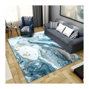 Soft Wash Classic Floral Decorative Floor Mat Area Carpet 3D Printed Carpet Carpet