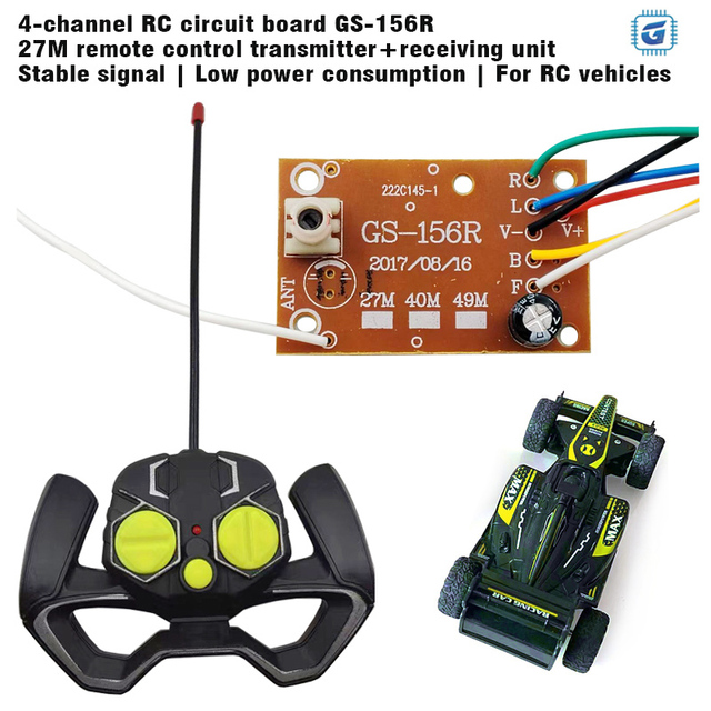 4-channel Remote Control Toy Circuit Board Kit - Universal PCB, Suitable for Remote Control Vehicles and Climbing Vehicles