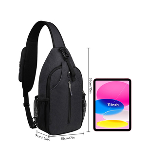 Sac bandoulière multifonctionnel unisexe élégant, dernier design, plusieurs poches, sac bandoulière - Product Image 4