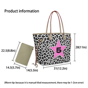 Borsa Tote Personalizzata Semplice e Versatile in Camouflage Bianco, Portafoglio in Pelle PU, Borse e Borsette Durevoli con Stampa Cloud Camo, Set da 2 Pezzi - Product Image 6