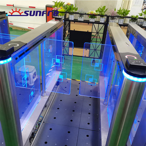 Rfid Đầu đọc thẻ cho người đi Bộ truy cập Swing Barrier <span class=keywords><strong>Gates</strong></span> cho văn phòng xây dựng cổng <span class=keywords><strong>turnstile</strong></span> siêu thị lối vào cổng rào cản - Product Image 5