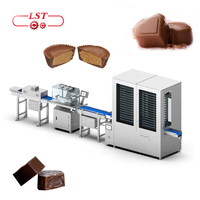 Nouvelle machine de dépose de chocolat miniature LST en acier inoxydable multifonctionnelle certifiée CE pour ligne de production de chocolat et de noix