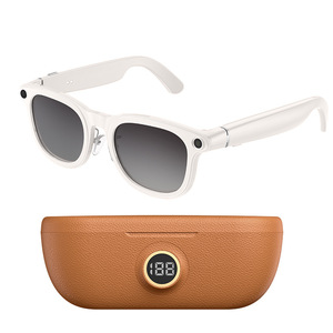 X01 Smart <b>Glasses</b> 8MP Camera Real Time Translation Wireless Charging <b>Case</b> Included - Product Image 5