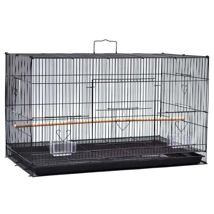 Manufacturer folding indoor cheap metal pet large bird cages bird breeding cage large cages for birds