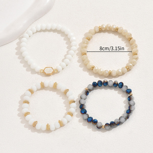 2026 Light Luxury Simple Design Multi Layered Beaded <b>Bracelet</b> Personalized Women's <b>Bracelets</b> Fashionable Jewelry Wholesale - Product Image 4