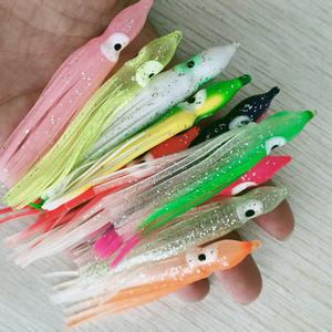 Señuelo Artificial Luminoso de PVC para Pesca en Agua Salada, 5 Unidades sin Anzuelos, Cebo para Barco - Product Image 4