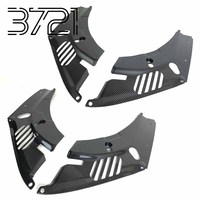 Cubierta de Faro de Fibra de Carbono para la Serie 4 G22 G23 G26, Accesorios Interiores para Automóvil, Color Personalizable
