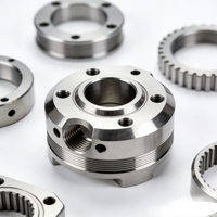 Objectif d'appareil photo numérique en aluminium usiné CNC de haute précision et forte demande