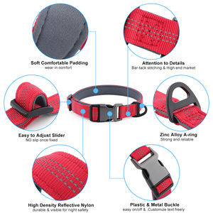 <span class=keywords><strong>Collar</strong></span> reflectante suave para el cuidado de mascotas, el mejor Control de caza, con acolchado de neopreno para perros, táctico al aire libre - Product Image 4
