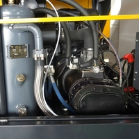 Compresseur d'air à vis lubrifié au diesel avec moteur pour travaux de construction KSZJ-29/23G 23 bars 1015 CFM 7 bars pour plateforme de forage