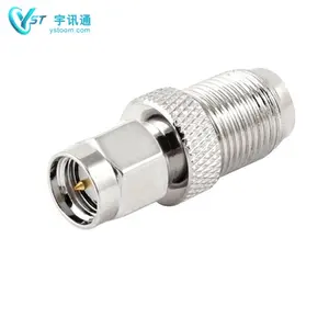 RG6 cable F female to SMA-male pin adapter Connector F Female Jack to SMA-Male Plug RF Coaxial Adapter