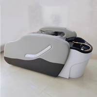 5D-Massage-Shampoo-Liege mit Acryl-Waschbecken, Wasserkreislauf, intelligenter Fernbedienung, Airbag-Beinheber und Salon-Rückspüleinheit