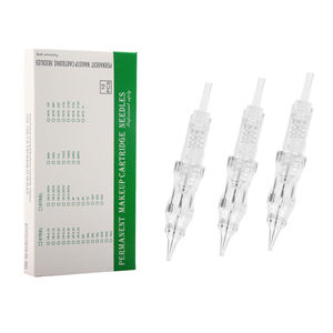 Cartucho de maquillaje esterilizado, <span class=keywords><strong>aguja</strong></span> de tatuaje de <span class=keywords><strong>hilo</strong></span> 1R 3R 5R, paquete de burbujas esterilizadas, 0,16 0,18 MM - Product Image 3