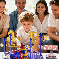 Jeu de table de lancer de balles de cirque pour enfants, jeu de société familial pour la coordination œil-main, cadeau d'anniversaire pour garçons et filles