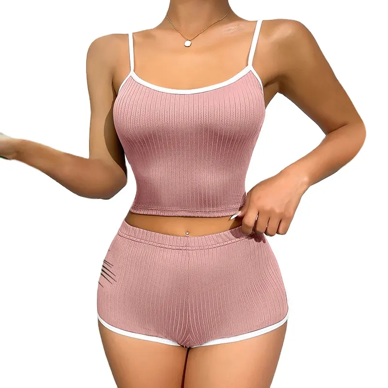 Pyjama Vrouwen Sexy Pittige Meisje Populaire Fit Slanke Slanke Broek Dames Woninginrichting Set