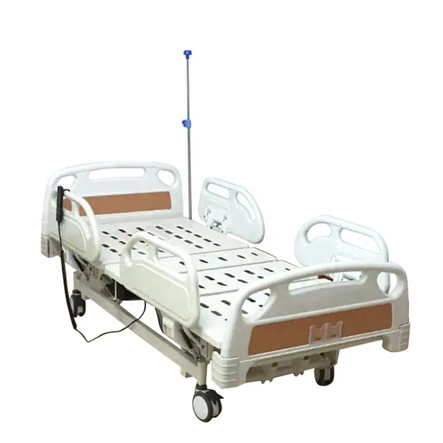 מיטת טיפול ביתית יוקרתית מודרנית למיטת הנקה חשמלית קשישים ברזל טיפול ביתי רפואי מיטת בית חולים מעץ לבית