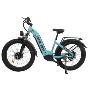 Vélo électrique tout-terrain EB26 26 pouces à pneus larges, moteur central, batterie lithium 48V 23AH, cadre en alliage d'aluminium, double moteur sans balais - Product Image 4