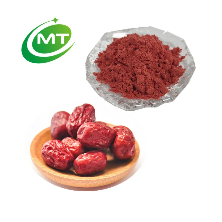 Factory Free Sample Organic Hot Selling Food Red Date Powder Powder Water Soluble Drink Jujube Juice Powder