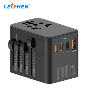 LEISHEN All In One World Travel <strong>Charger</strong> <strong>Multi</strong> Plug Universal <strong>Power</strong> Adapter With Fast USB And Type-C Suitable For All Countries - Product Image 6